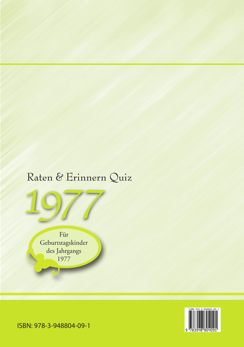 Raten und Erinnern Quiz 1977 – Bild 2